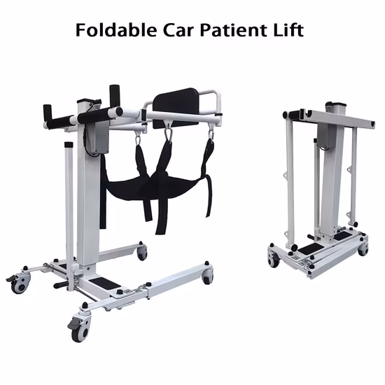 Hanqi Rollator Transfer Aid com ajuste de altura para maior conforto do paciente